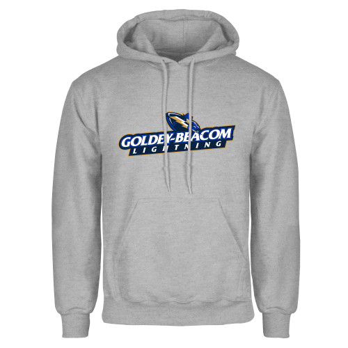  Grey Fleece Hoodie - Horizontal Lighting