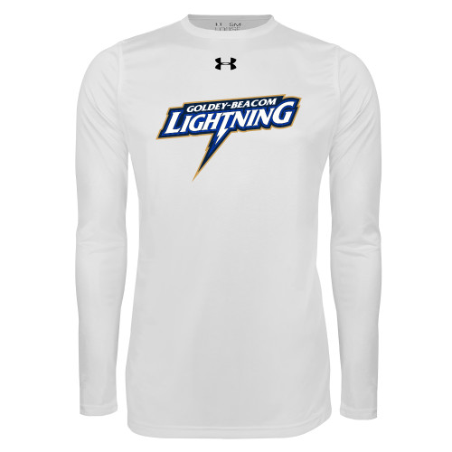  Under Armour White Long Sleeve Tech Tee - Goldey Beacom Lighting