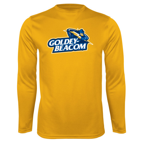  Gold Performance Long Sleeve Shirt - Primary Mark