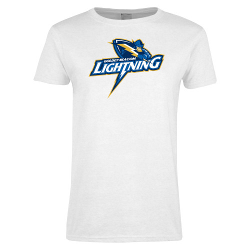  Womens White Short Sleeve Tee - GBC Lighting