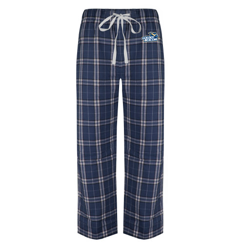  Navy/White Flannel Pajama Pant - Primary Mark