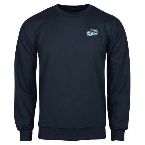  Navy Fleece Crew - Primary Mark
