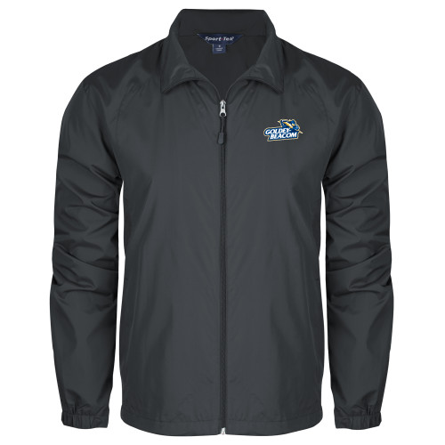  Charcoal Full Zip Wind Jacket - Primary Mark