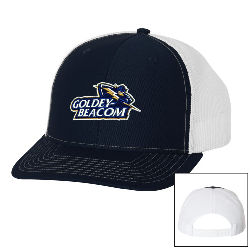  Richardson Navy/White Trucker Hat - Primary Mark