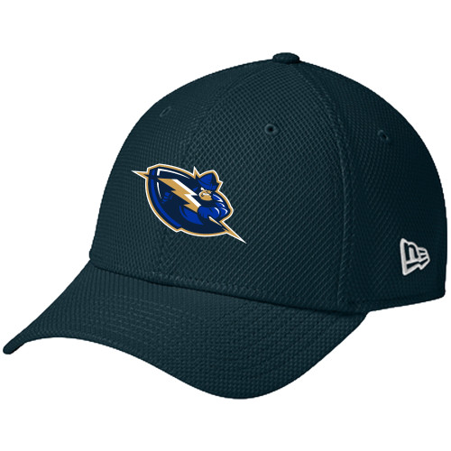  New Era Navy Diamond Era 39Thirty Stretch Fit Hat - Mascot Lighting