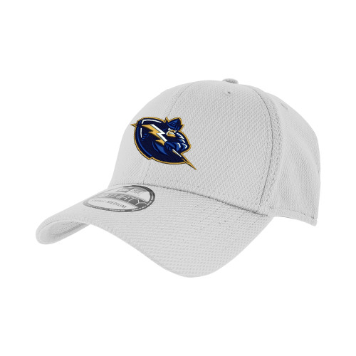  New Era White Diamond Era 39Thirty Stretch Fit Hat - Mascot Lighting