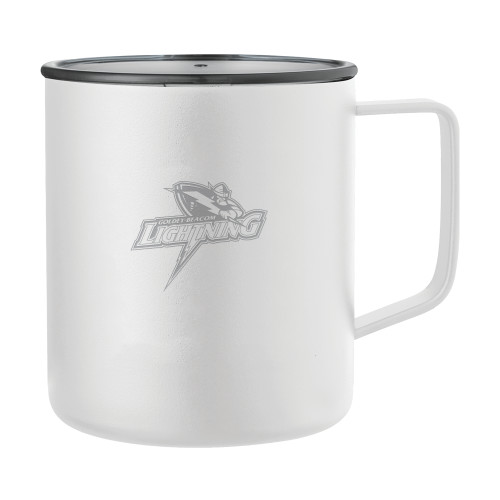  Rover Camp Vacuum Insulated White Mug 14oz - GBC Lighting Engraved