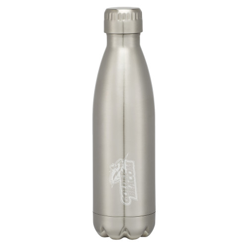  Swig Stainless Steel Silver Bottle 16oz - Primary Mark Engraved