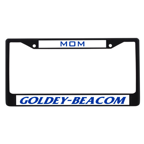  Mom Metal License Plate Frame in Black - License Plates and Pens