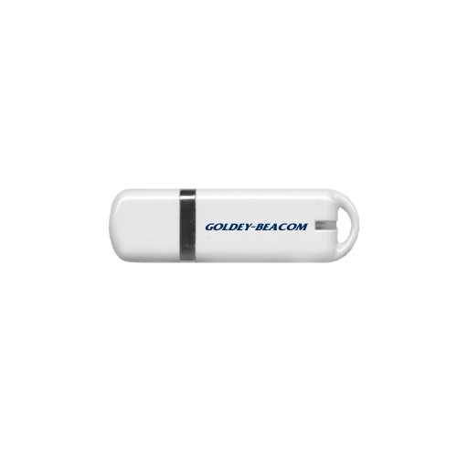  USB White Pen Drive 4G - License Plates and Pens
