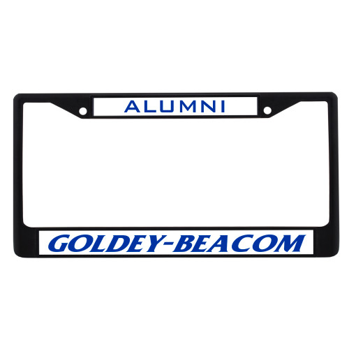  Alumni Metal License Plate Frame in Black - License Plates and Pens