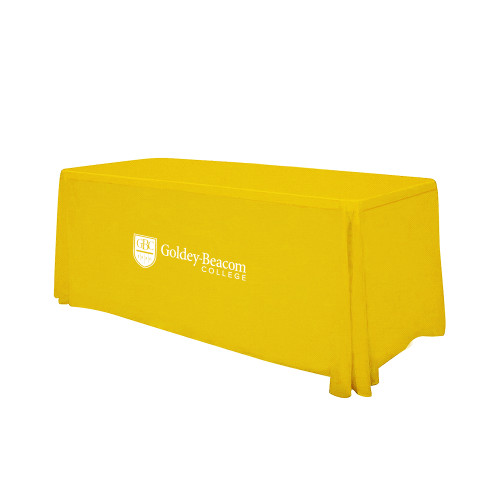  Gold 6 foot Table Throw - Inst. Mark