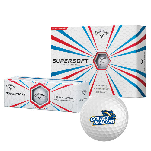  Callaway Supersoft Golf Balls 12/pkg - Primary Mark