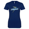 Thumbnail image for  Next Level Womens Navy Boyfriend Tee