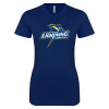 Thumbnail image for  Next Level Womens Navy Boyfriend Tee
