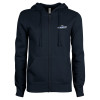 Thumbnail image for  ENZA Womens Navy Fleece Full Zip Hoodie