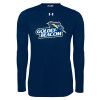 Thumbnail image for  Under Armour Navy Long Sleeve Tech Tee