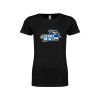 Thumbnail image for  Next Level Girls Black Fashion Fit T Shirt
