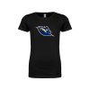 Thumbnail image for  Next Level Girls Black Fashion Fit T Shirt