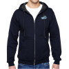 Thumbnail image for  Navy Fleece Full Zip Hoodie