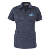 Thumbnail image for  Womens Navy Honeycomb Jacquard Polo