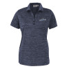 Thumbnail image for  Womens Navy Honeycomb Jacquard Polo