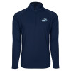 Thumbnail image for  Sport Tek Navy Sport Wick Stretch 1/2 Zip Pullover