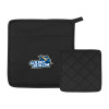 Thumbnail image for  Quilted Canvas Black Pot Holder