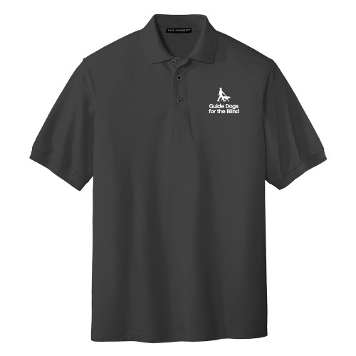 Main Image for  Charcoal Silk Touch Polo