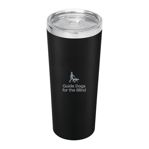  Thor Vacuum Insulated Black Tumbler 22oz - Stacked GDB Logo Engraved