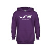 Thumbnail image for  Youth Purple Fleece Hoodie