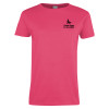 Thumbnail image for  Womens Hot Pink Short Sleeve Tee