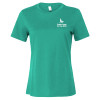 Thumbnail image for  Bella + Canvas Womens Teal Relaxed Cotton T Shirt