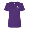 Thumbnail image for  Bella + Canvas Womens Purple Relaxed Cotton T Shirt
