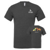 Thumbnail image for  Bella + Canvas Dark Grey Heather CVC T Shirt