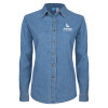 Thumbnail image for  Womens Denim Long Sleeve Shirt