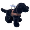 Thumbnail image for  Working Dog in harness Plush Black Labrador Retriever