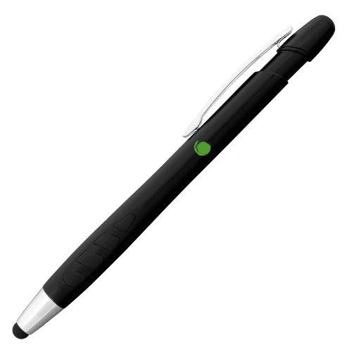 Veneno Black Stylus Pen-Green Dot