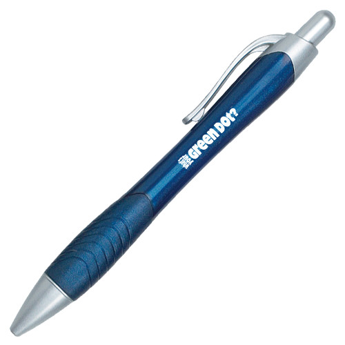 Metallic Mykonos Navy Pen-Whats Your Green Dot