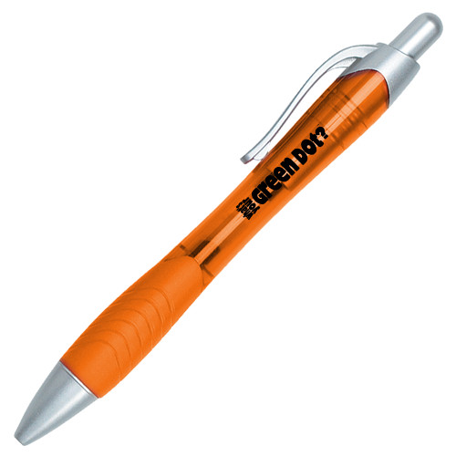 Metallic Mykonos Orange Pen-Whats Your Green Dot