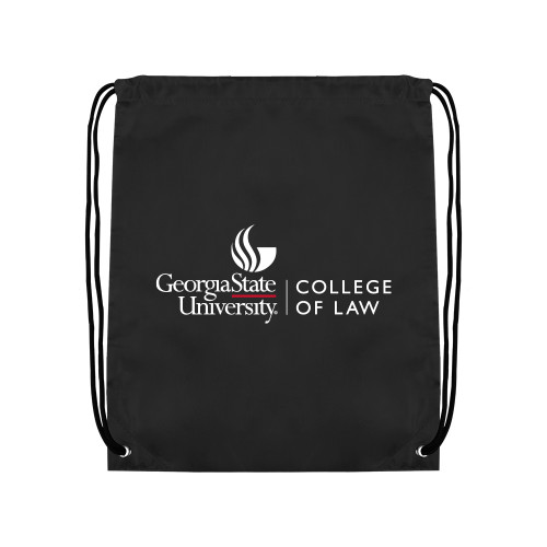  Black Drawstring Backpack - College of Law