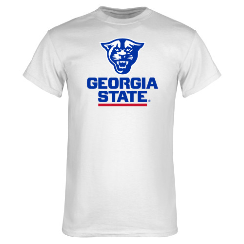 Georgia State White T Shi