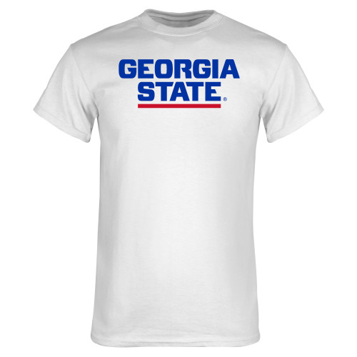 Georgia State White T Shi