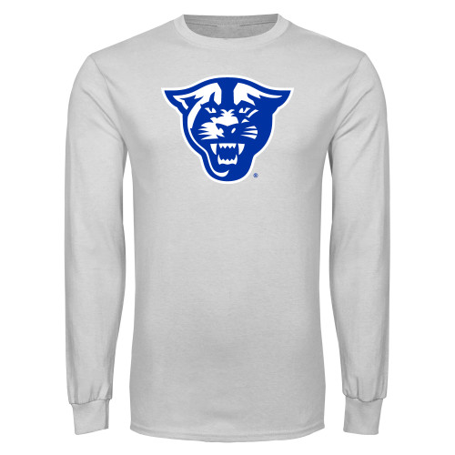 Georgia State White Long Sleeve T Shi