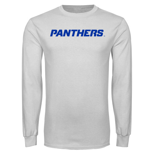 Georgia State White Long Sleeve T Shi