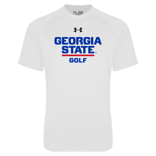 Men's Under Armour Royal Georgia State Panthers Performance Long Sleeve T- Shirt