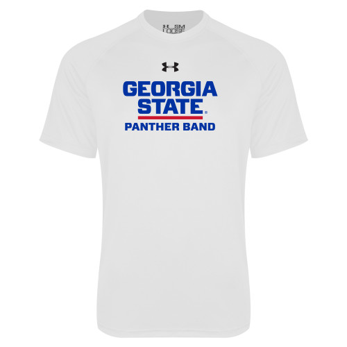 Georgia State Under Armour White Tech T