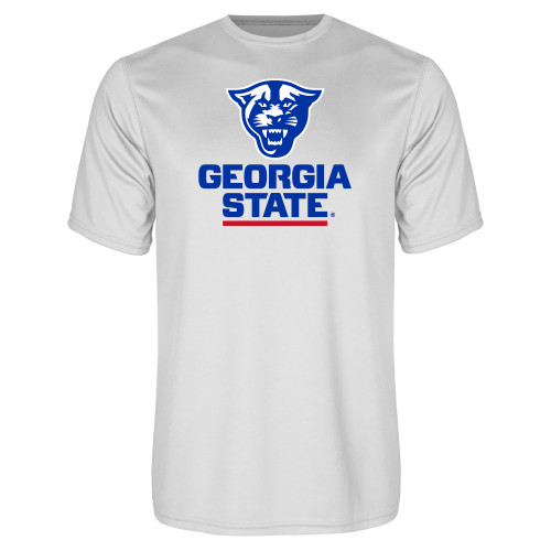 Georgia State White Performance T