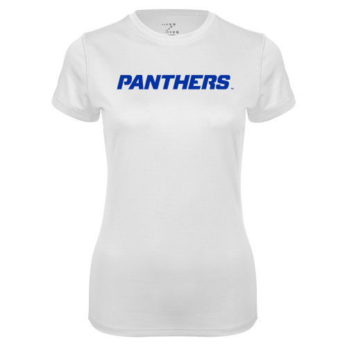 Georgia State Womens White Performance T