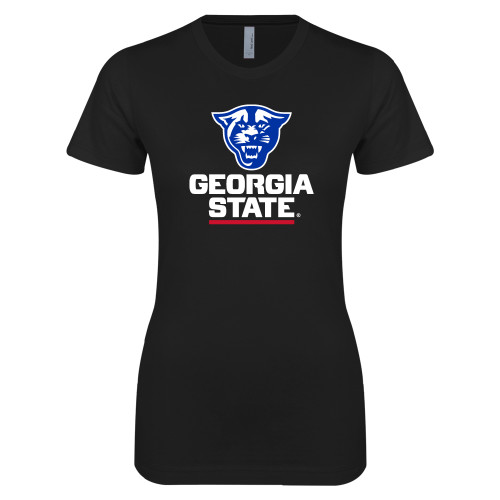 Georgia State Next Level Womens Black Boyfriend T